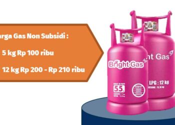 Harga Gas Non Subsidi di Kotim Sejak Sebulan Terakhir Naik