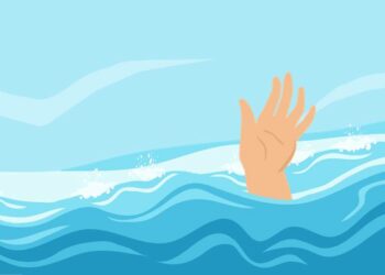 Gadis ABG Diduga Terseret Arus Sei Manuhing kabupaten Gunung Mas