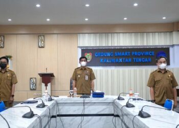 Plt. Kadis Kominfosantik Prov. Kalteng Hadiri Rakor Penguatan Peran Walidata dan Penyelenggaraan Statistik Sektoral di Daerah