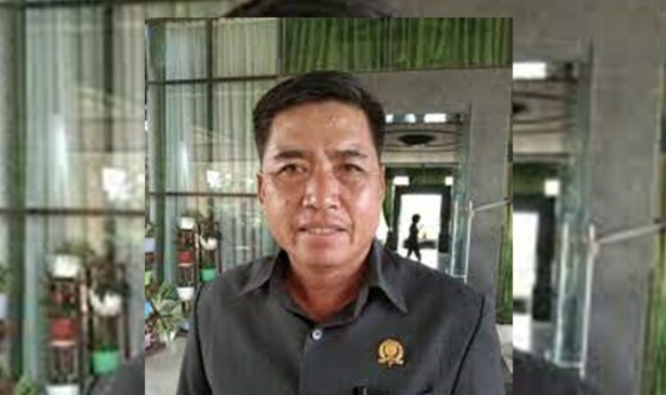 Anggota DPRD Kabupaten Katingan Tony Yosepta ketika dutemui dan diwawancarai, Sabtu (2/4/2022).