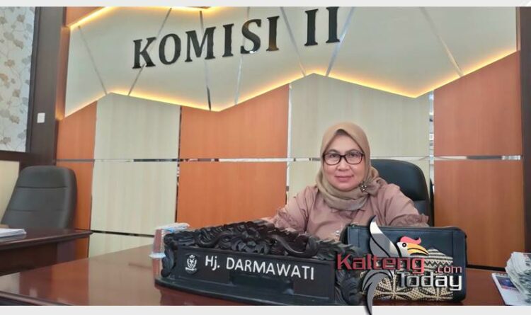 Anggota Komisi II DPRD Kotawaringin Timur (Kotim) Hj. Darmawati.