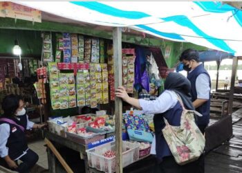 BBPOM Pastikan Makanan dan Minuman di Jual di Pasar Patanak Aman