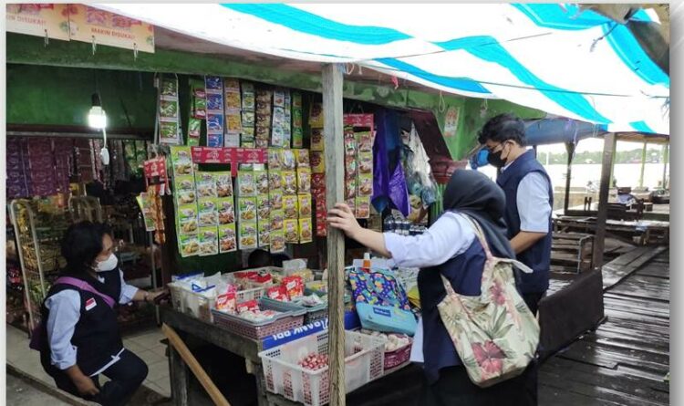 BBPOM Pastikan Makanan dan Minuman di Jual di Pasar Patanak Aman