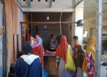 Harga Daging Sapi di Pasar Pulang Pisau 135 Ribu
