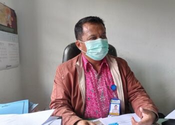 Kabid Hubungan Industrial Dinas Tenaga Kerja (Disnaker) Kota Palangka Raya, Henora Koffeno Nahan.