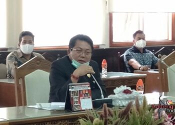 Ketua DPRD Kalteng, Wiyatno. (Mulia Gumi)