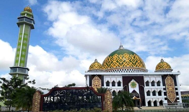 Punya Ornamen Khas Dayak, Mengenal Masjid Unik yang Ada di Palangkaraya