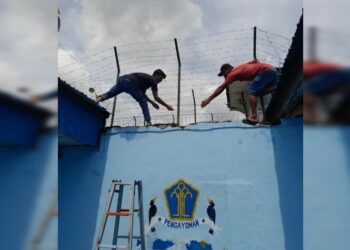 Antisipasi Narapidana Kabur, Lapas Pasang Kawat Berduri