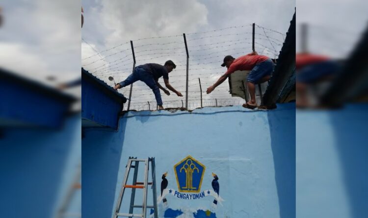 Antisipasi Narapidana Kabur, Lapas Pasang Kawat Berduri