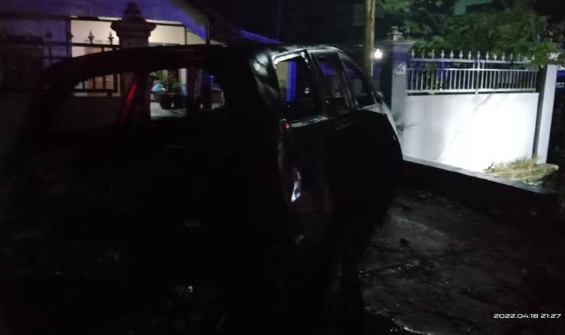 Polisi Periksa Sopir Innova Terbakar di Jalan Rajawali Usai Jalani Perawatan di RS