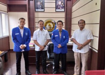 Menjelang Apel Kebangsaan di Titik Nol, GAMKI Kalteng Menggelar Silaturahmi ke Polda Kalteng