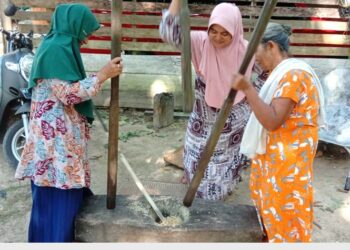 Aktivitas Warga Desa Rungau Raya Seruyan Saat Ramadan
