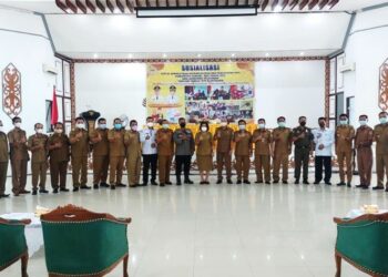 Layanan “Senyum Tabela” KTP-E Dilaunching Pemkab Gumas