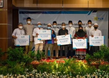 Berbagi Kebahagiaan, PLN Salurkan Bantuan Rp 155 Juta di Banjarmasin