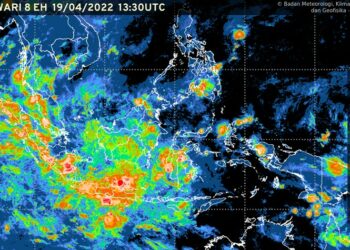 Tiga Hari Kedepan Kalteng Berpotensi Hujan