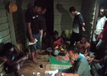 Asyik Judi, 8 Karyawan Diamankan di Mess Perusahaan Sawit