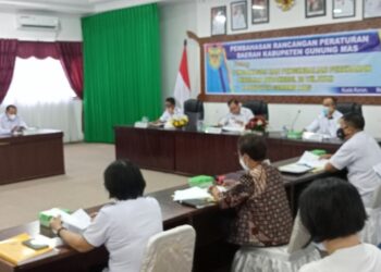 Raperda Minol Dibahas Pemda Gumas