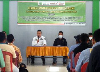 Bersama Dinas Pertanian Kejari Pulang Pisau Tandatangani PKS Pengelolaan Alsintan