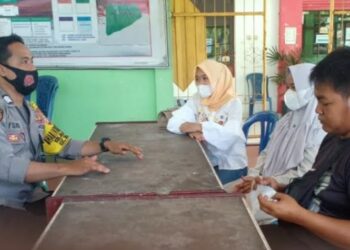 Rebutan Anak, Bhabinkamtibmas Kelurahan Palangka Mediasi Hak Asuh Anak