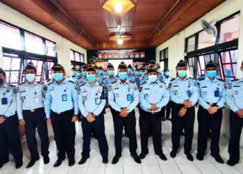 Kinerja Baik, 35 Pegawai Lapas Naik Pangkat