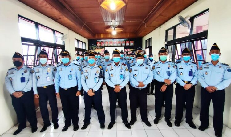 Kinerja Baik, 35 Pegawai Lapas Naik Pangkat