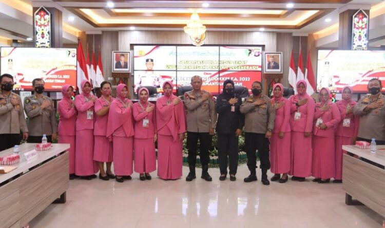 Gelar Rakernis Fungsi Dokkes, Kapolda Kalteng: Wujudkan Polisi Sehat Negara Kuat