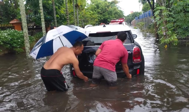 Sejumlah Wilayah di Kota Palangka Raya Tergenang Air