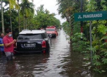 Sejumlah Wilayah di Kota Palangka Raya Tergenang Air