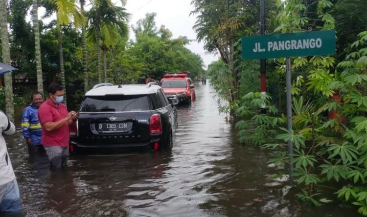 Sejumlah Wilayah di Kota Palangka Raya Tergenang Air