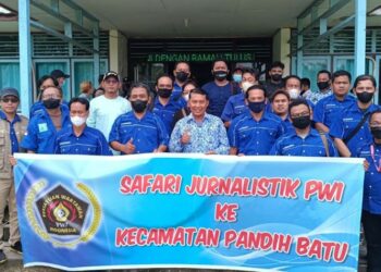 PWI Pulang Pisau Gelar Safari Jurnalistik di Tiga Kecamatan