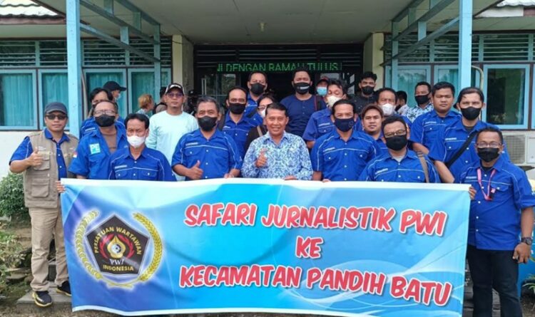 PWI Pulang Pisau Gelar Safari Jurnalistik di Tiga Kecamatan