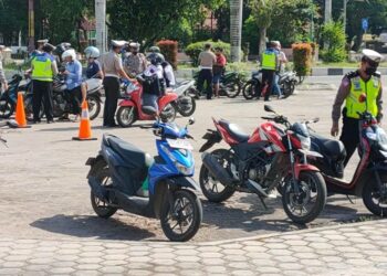 Ditlantas Polda Kalteng Kembali Tindak 37 Pelanggar Lalu Lintas
