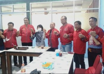 Demi Memastikan Mesin Partai Siap, Sigit K.Yulianto Lakukan Konsolidasi PDI Perjuangan di Pulang Pisau