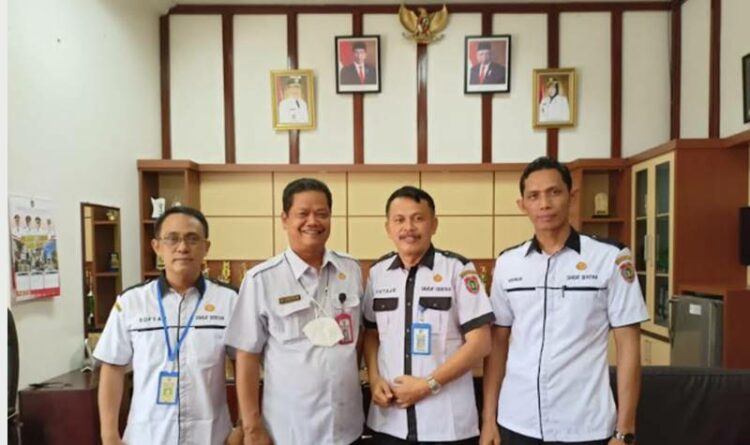 Sekda Seruyan Terima Kunjungan Kepala Samsat