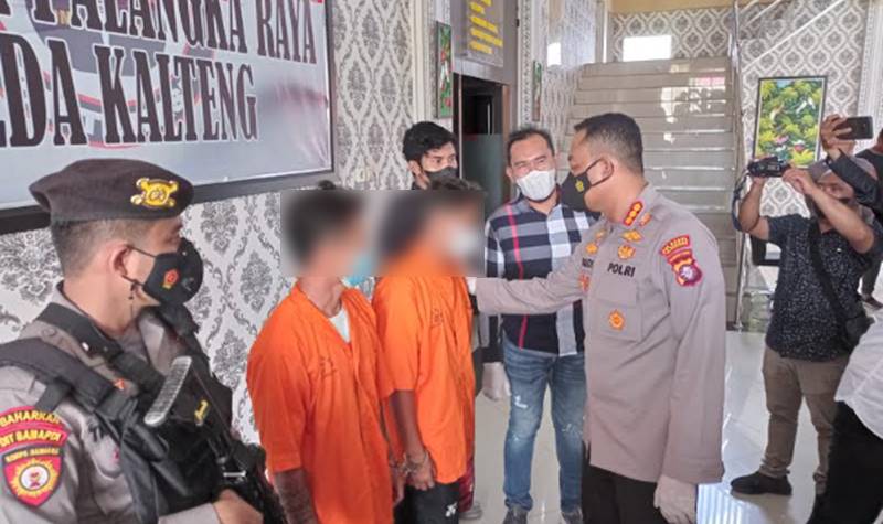 Polisi Akhirnya Tangkap 2 Pelaku Pembacokan Anggota Polda Kalteng