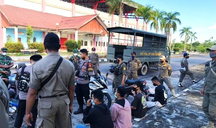 Amankan Sejumlah Kendaraan Balapan Liar