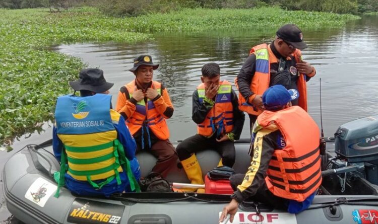 Dikabarkan Hilang, Pensiunan Polisi Diduga Tenggelam Di Sungai Kahayan