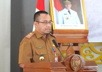 Asisten Adum Sri Suwanto Buka Bimtek Administrasi Kepegawaian di Lingkungan Sekretariat Daerah Prov. Kalteng Tahun 2022