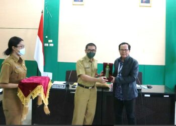 Pemkab Katingan Bersama KPP Pratama Sampit Gelar Bincang-Bincang PPS.