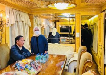 BAWA MISI PERDAMAIAN, UKRAINA SIAPKAN KERETA LUAR BIASA UNTUK JOKOWI DAN ROMBONGAN