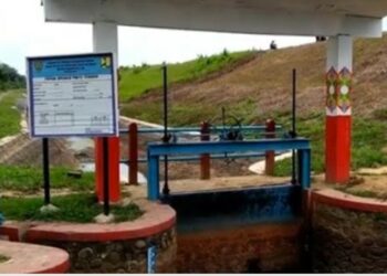 Tingginya Intensitas Hujan Tinggi, Warga Kecamatan Paku Was-was Bendungan Jebol