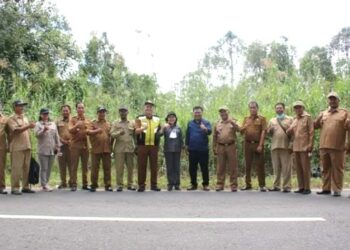 Bupati Tinjau Lokasi Usulan Pembangunan Kantor Camat