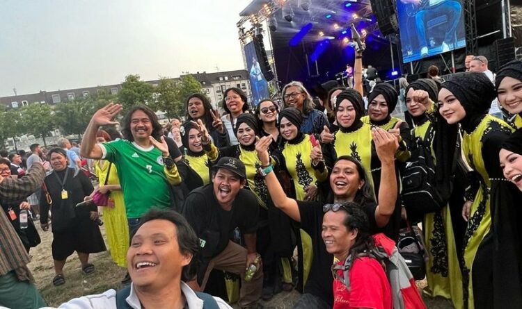 Wow! Grup Kasidah Nasida Ria asal Semarang Tampil Memukau di Jerman