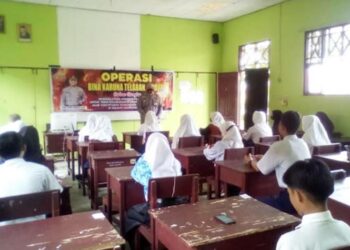 Kanit Bintibsos Sampaikan Operasi Bina Karuna telabang 2022 Kepada Pelajar