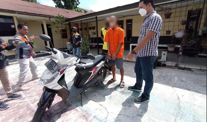 Niatnya Mau Kerja di Kampung, Motor Rental Malah di Bawa Kabur