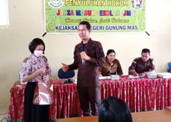 Peningkatkan Kesadaran Hukum untuk Pelajar dari Kejari Gumas