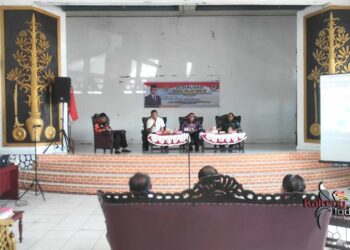 Anggota DPR-RI Mukhtarudin Mensosialisasikan Empat Pilar di Barsel