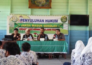 Kejari Pulang Pisau Gelar JMS di SMPN 1 Kahayan Kuala