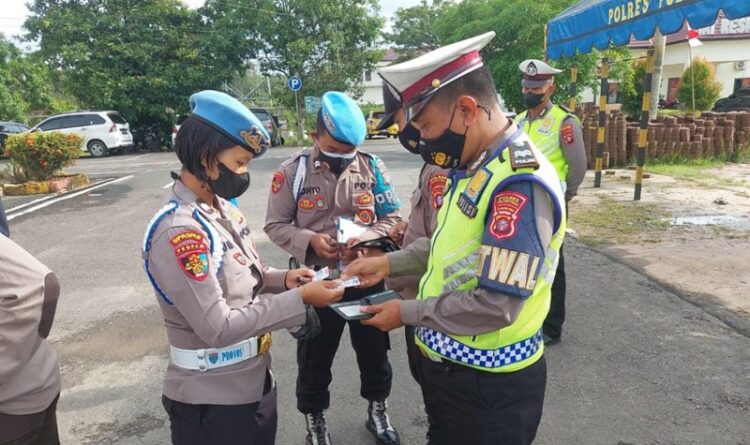 Meminimalisir Pelanggaran Anggota, Polres Pulang Pisau Gelar Gaktiblin