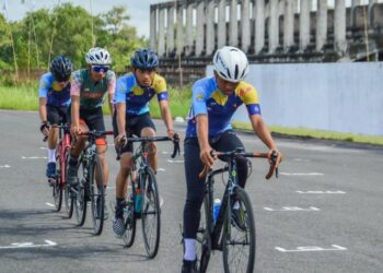 Peserta Balap Sepeda Asal Kota Palangka Raya Borong Medali di Ajang Popprov